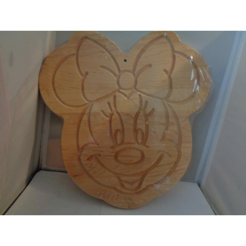 Disney Minnie Mouse Maple Hardwood Cutting Board Serving